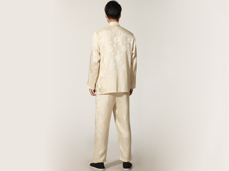 Tai Chi Clothing Long-sleeve Casual Style Linen Suit